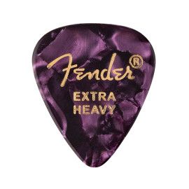 Púas Fender premium 351 ext.heavy purple moto 12ud