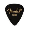 Púas Fender premium 351 thin black 12ud