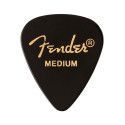 Púas Fender premium 351 medium black 12ud