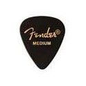 Púas Fender premium 351 medium black 12ud