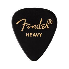 Púas Fender premium 351 heavy black 12ud
