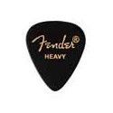 Púas Fender premium 351 heavy black 12ud