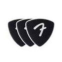 Púas Fender agarre F 346 negro 3ud