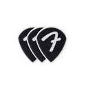 Púas Fender agarre F 551 negro 3ud