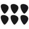 Púas offset Fender 6 piezas negras