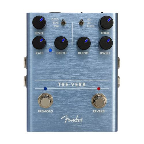 Pedal digital reverb/trémolo Fender