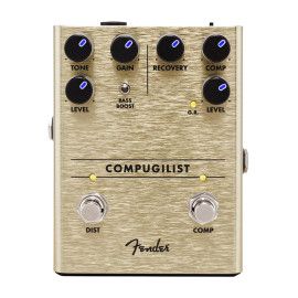 Pedal efectos Fender distor/compr Compugilist