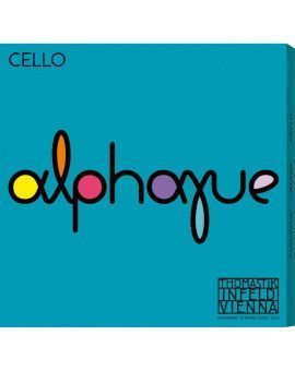 Set de cuerdas cello Thomastik Alphayue AL400 Medium 1/2