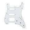 Golp. Std. Fender Strat HSS 11 orif. 3c blanco
