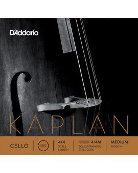 "Cuerda cello D`Addario Kaplan Solutions KS513 3ª Sol Medium"