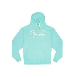 Sudadera Fender capucha azul dafne M