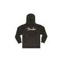 Sudadera Fender capucha gris jaspeado M