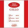 Set de cuerdas cello Super-Sensitive Red Label Medium 3/4 3/4