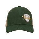 Gorro Fender con parche pua verde caqui
