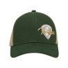Gorro Fender con parche pua verde caqui