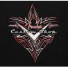 Camiseta Fender de rayas Custom Shop negra M