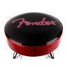 Taburete bar Fender negro/rojo 24pg