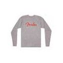 Camiseta manga larga Fender gris jaspeado S