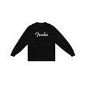 Camiseta manga larga Fender negra jaspeado XL