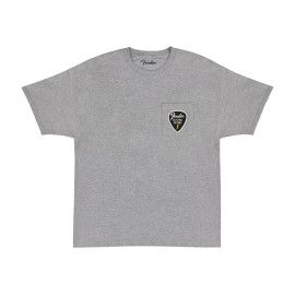 Camiseta con bolsillo Fender Pick gris XXL