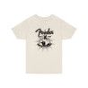 camiseta gira mundial Fender vintage blanca S