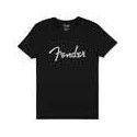 Camiseta Fender hombre negra S