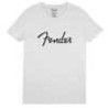 Camiseta Fender hombre blanca S