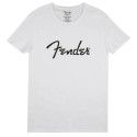 Camiseta Fender hombre blanca L