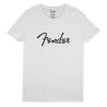 Camiseta Fender hombre blanca XL