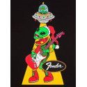 Camiseta Ugly Christmas Fender Alien negra M