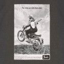 Camiseta biker vintage Fender grafito L