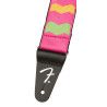 Correa Fender Mononeon tejida rosa