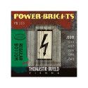 "Set de cuerdas guitarra eléctrica Thomastik Power-brights PB110"