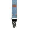 Correa vaquera Wrangler Fender remach. índigo cla.