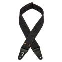 Correa vaquera Wrangler Fender remachada negra