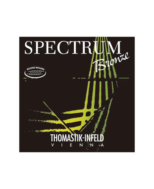 Set de cuerdas guitarra acústica Thomastik Spectrum Bronze SB112 Medium light