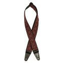 Correa Fender 50mm Pasadena woven lattice red