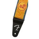 Correa Fender diseño floral naranja 2pg
