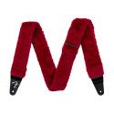 Correa Fender peluche strap red