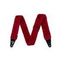 Correa Fender peluche strap red