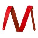 Correa Fender Essentials cuero rojo 2pg