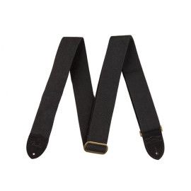 Correa Fender 50mm Cotton/Leather Logo black