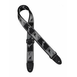 CORREA FENDER 50mm MONOGRAMA NEGRO/GRIS/GRIS