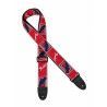 CORREA FENDER 50mm MONOGRAMA ROJO/BLANCO/AZUL