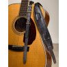 Correa saddle Fender vintage larga negra