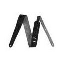 Correa Fender 50mm suede reversible black/gray