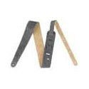 Correa Fender 50mm suede reversible gray/tan