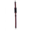 Correa nylon Bam 9008 Fashion para estuche de violín/viola Azul/Rojo