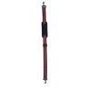 Correa nylon Bam 9008 Fashion para estuche de violín/viola Azul/Rojo
