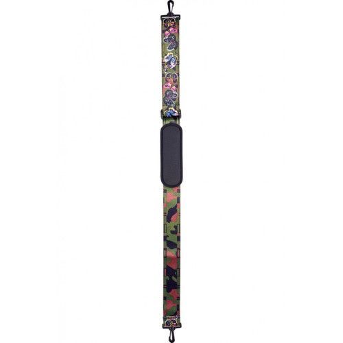Correa nylon Bam 9008 Fashion para estuche de violín/viola Mariposas